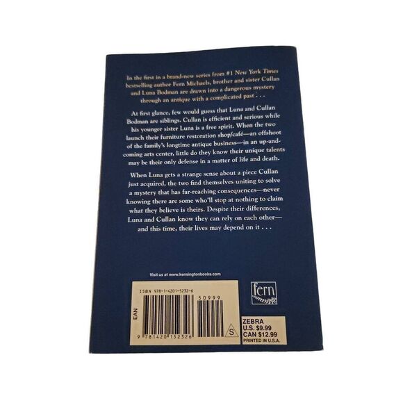 Hidden by Fern Michaels zebra fiction books isbn 9781420152326 - Picture 4 of 5